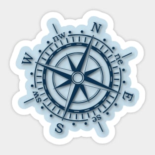 Compass Sticker